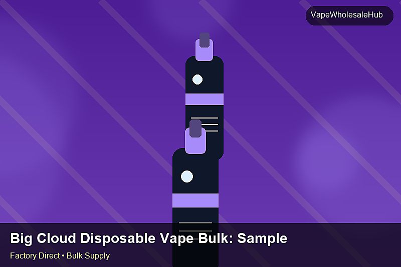 Big Cloud Disposable Vape Bulk — Big Cloud Disposable Vape Bulk: Sample Policy | 2026 Edition photo 2